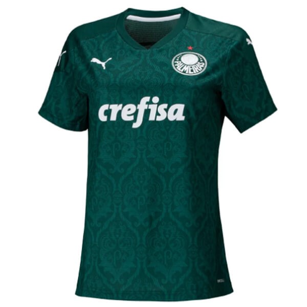 Thailande Maillot Football Palmeiras Domicile Femme 2020-21 Vert